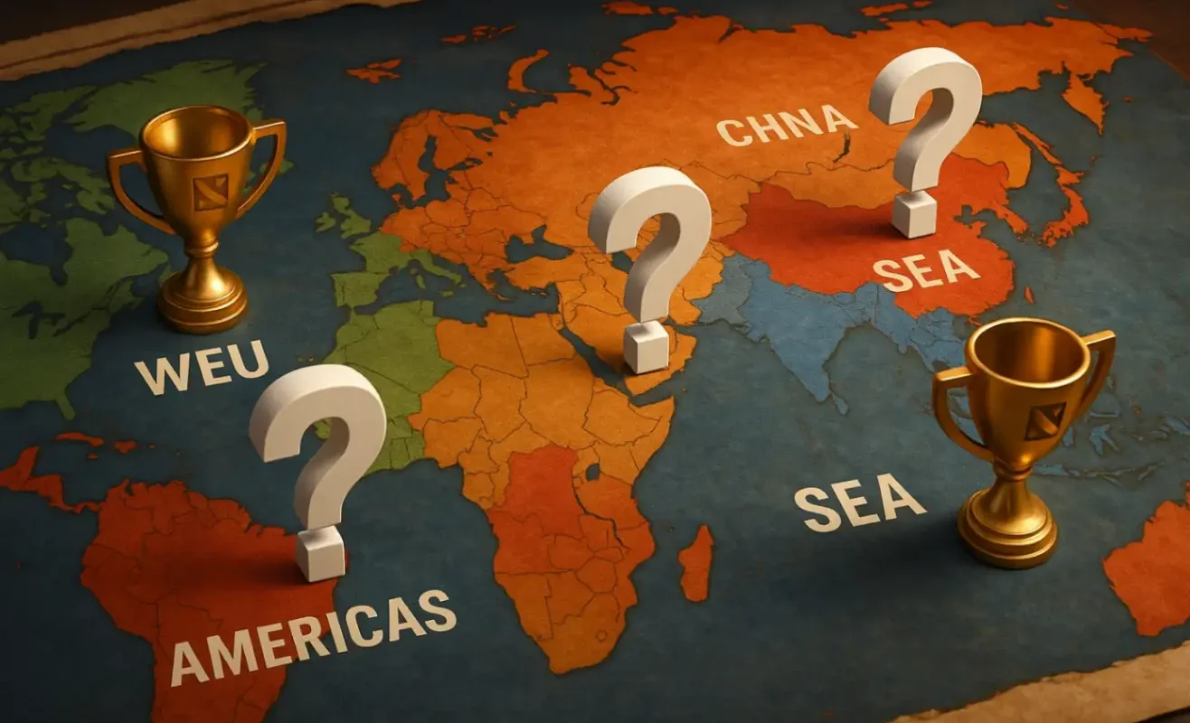 Региональная мета в Dota 2: WEU vs EEU vs China vs SEA vs Americas — кто сильнее и почему