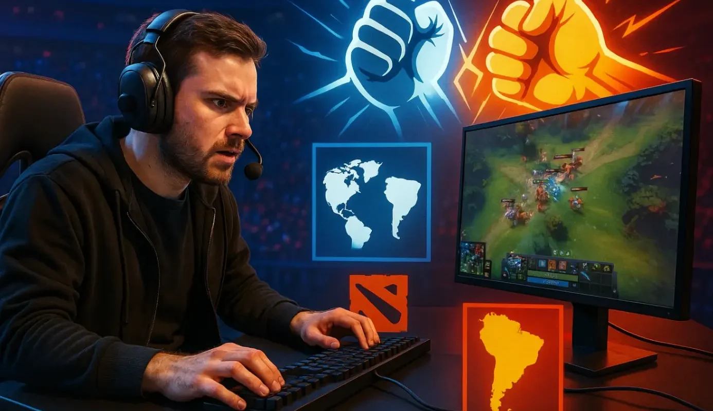 Дерби NA и SA в киберспорте Dota 2: противостояния и факторы исхода