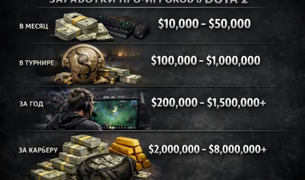 Сколько зарабатывают про-игроки в Dota 2